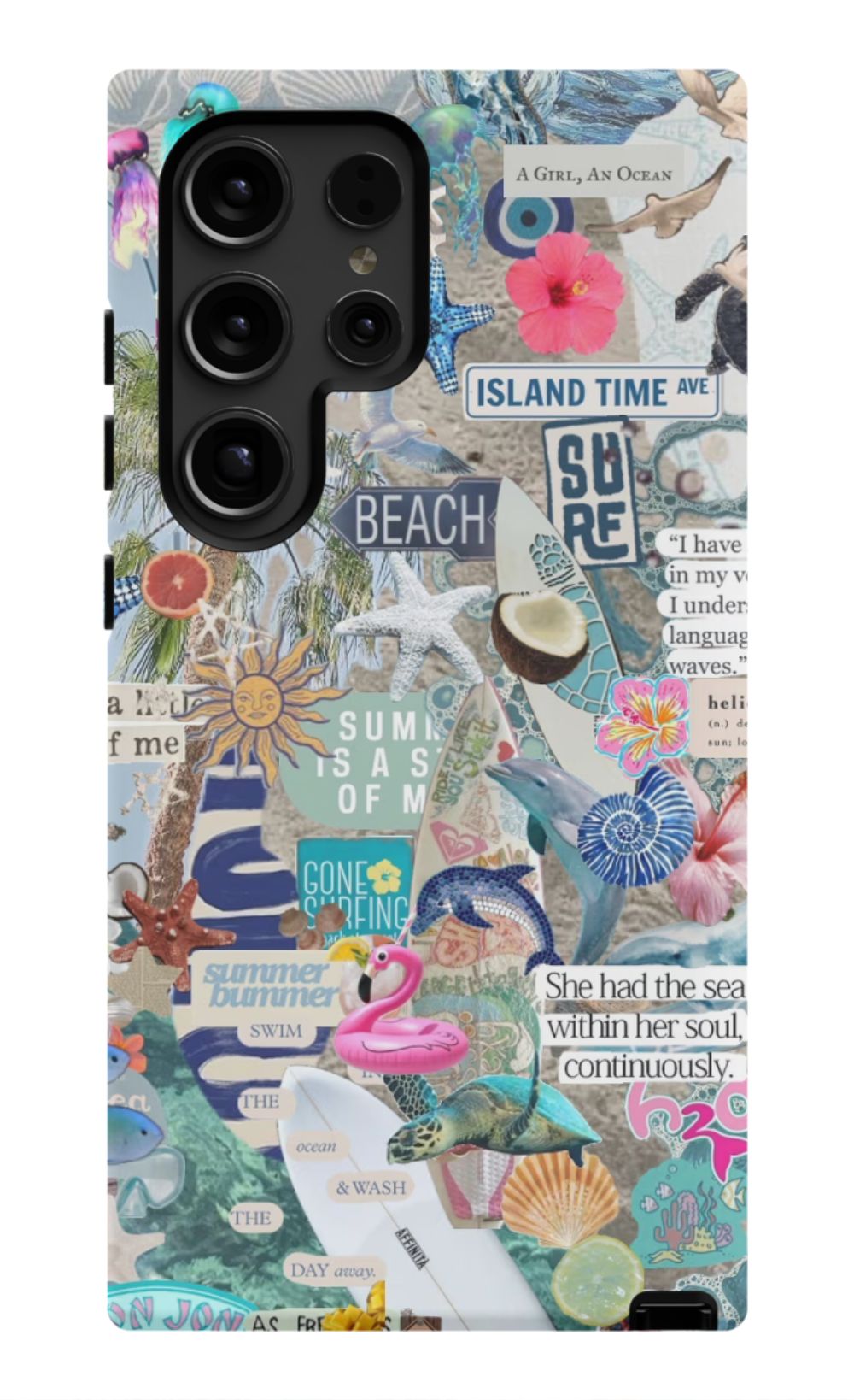 Summer Collage Phone Case