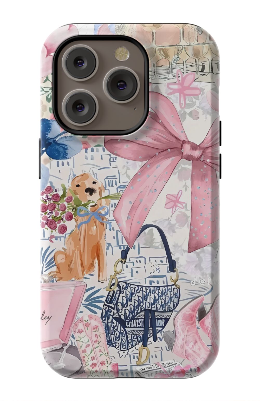 Coquette Collage Phone Case