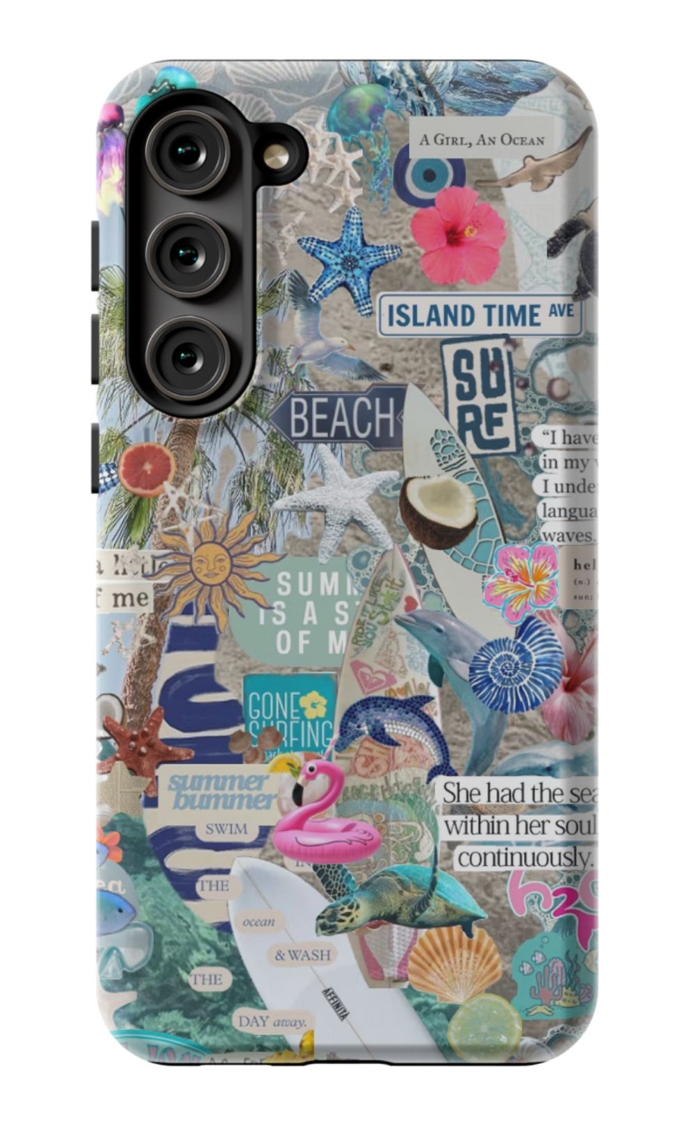 Summer Collage Phone Case