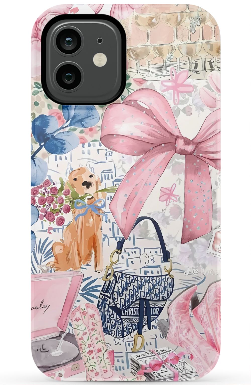 Coquette Collage Phone Case