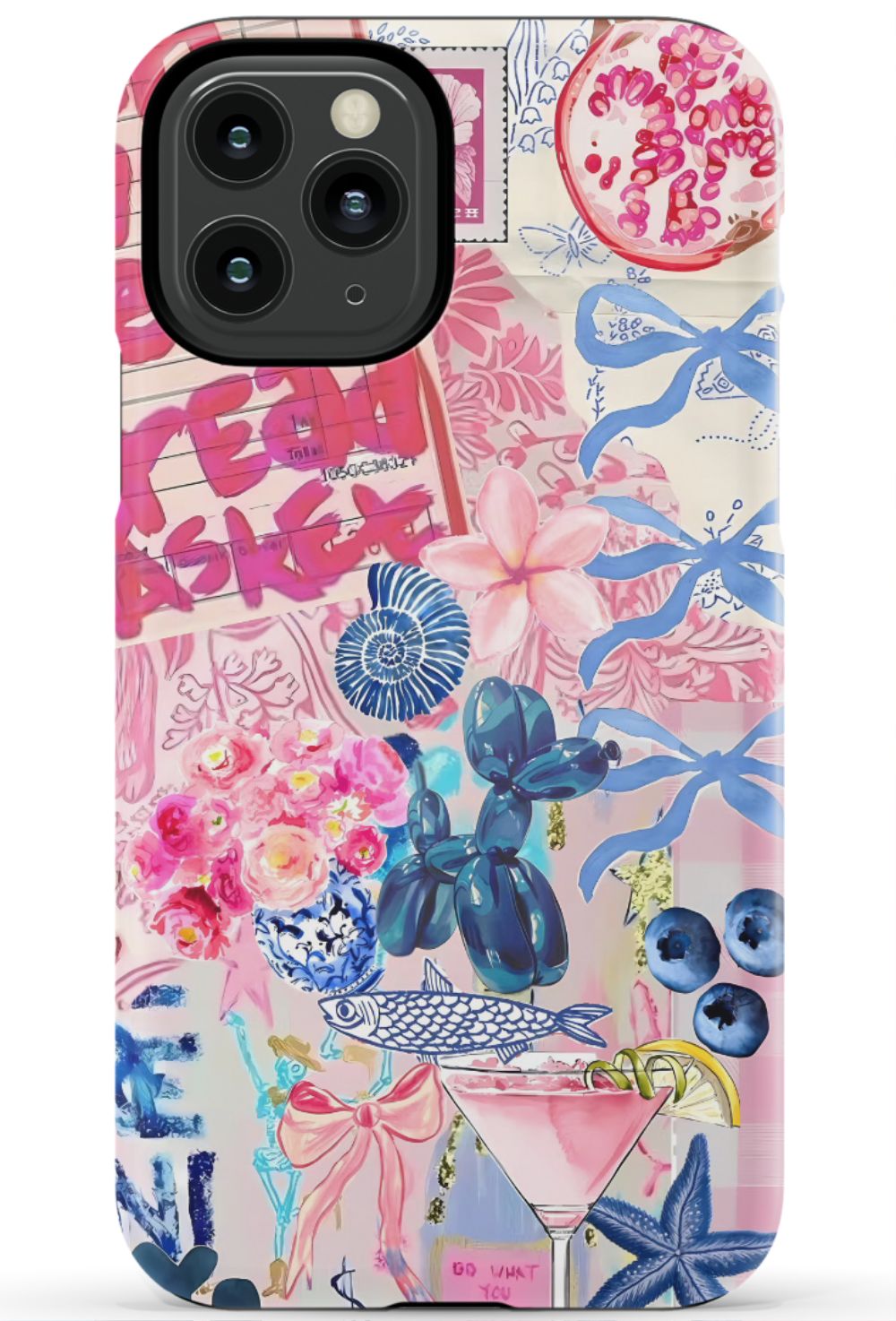 Preppy Aesthetic Collage Phone Case