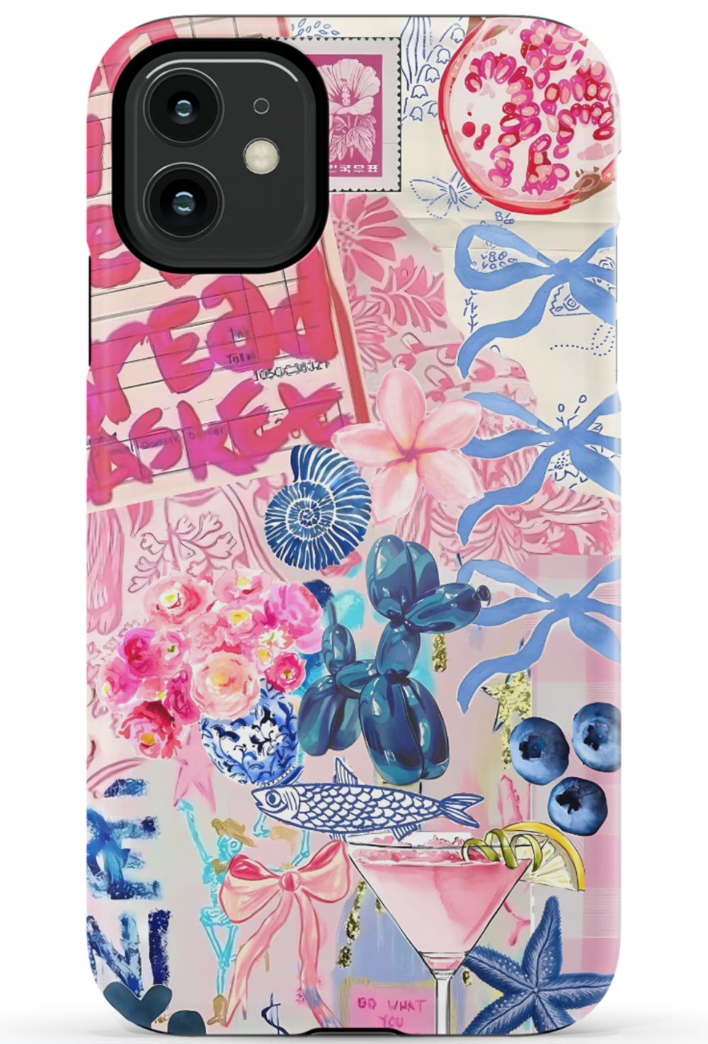 Preppy Aesthetic Collage Phone Case