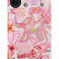 Pink Preppy Collage Phone Case