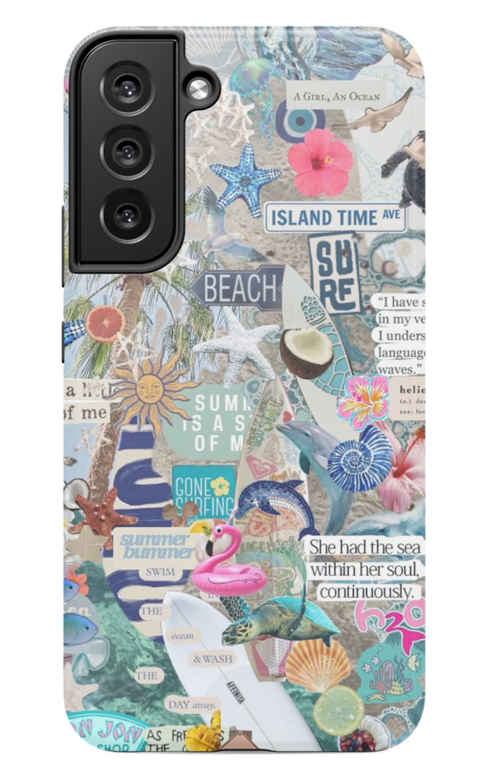 Summer Collage Phone Case