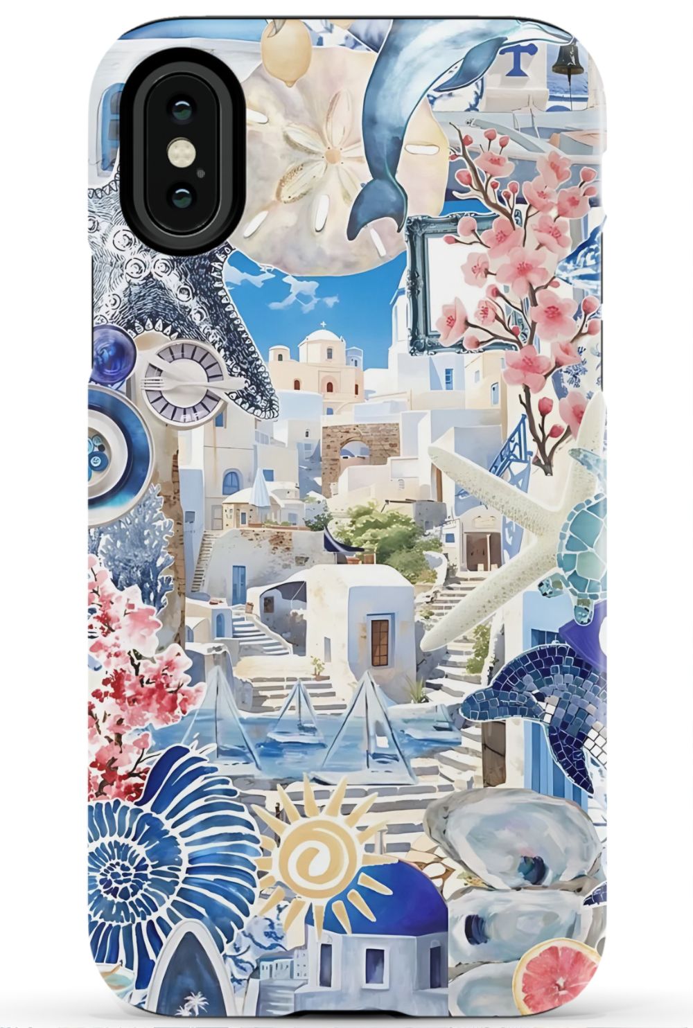 Greece Summer Collage Phone Case