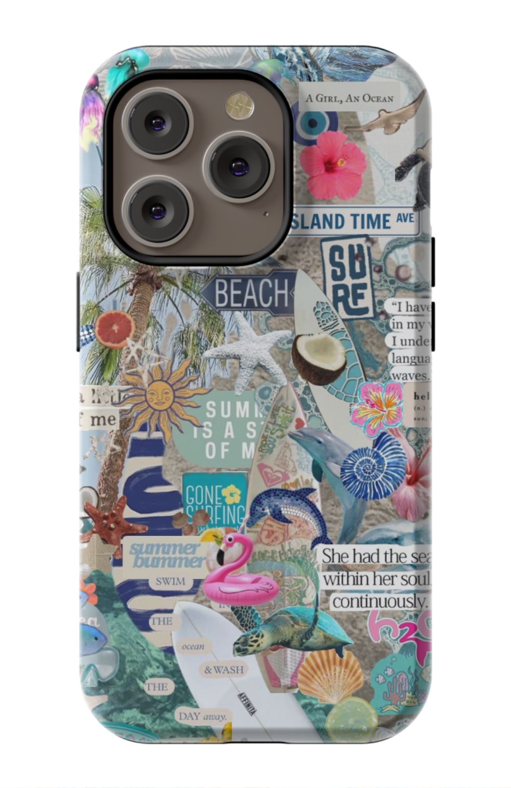 Summer Collage Phone Case