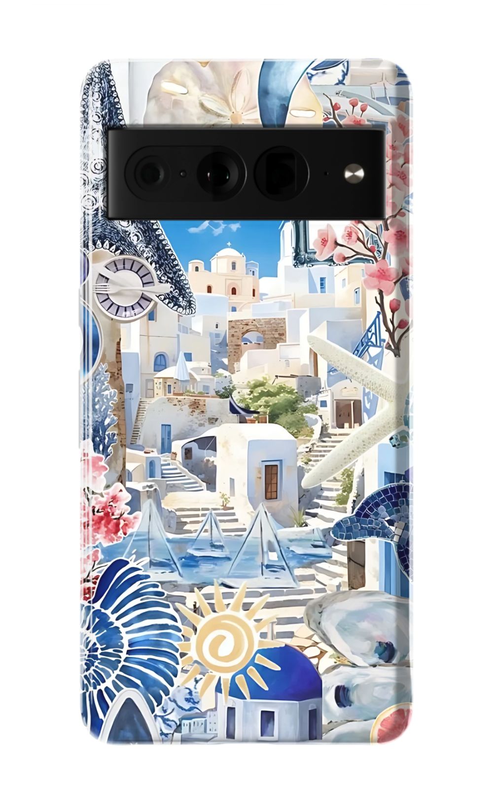 Greece Summer Collage Phone Case