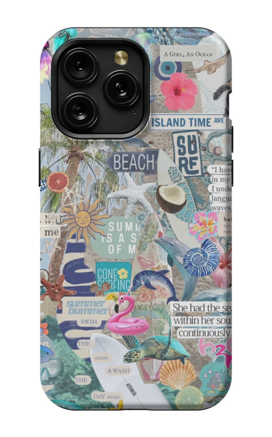 Summer Collage Phone Case