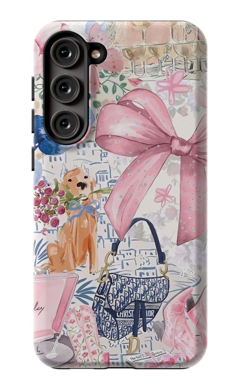 Coquette Collage Phone Case