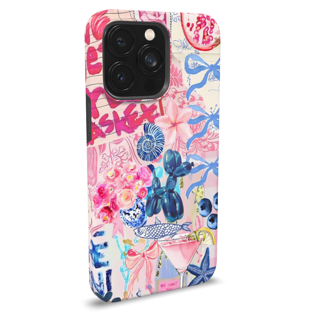 Preppy Aesthetic Collage Phone Case