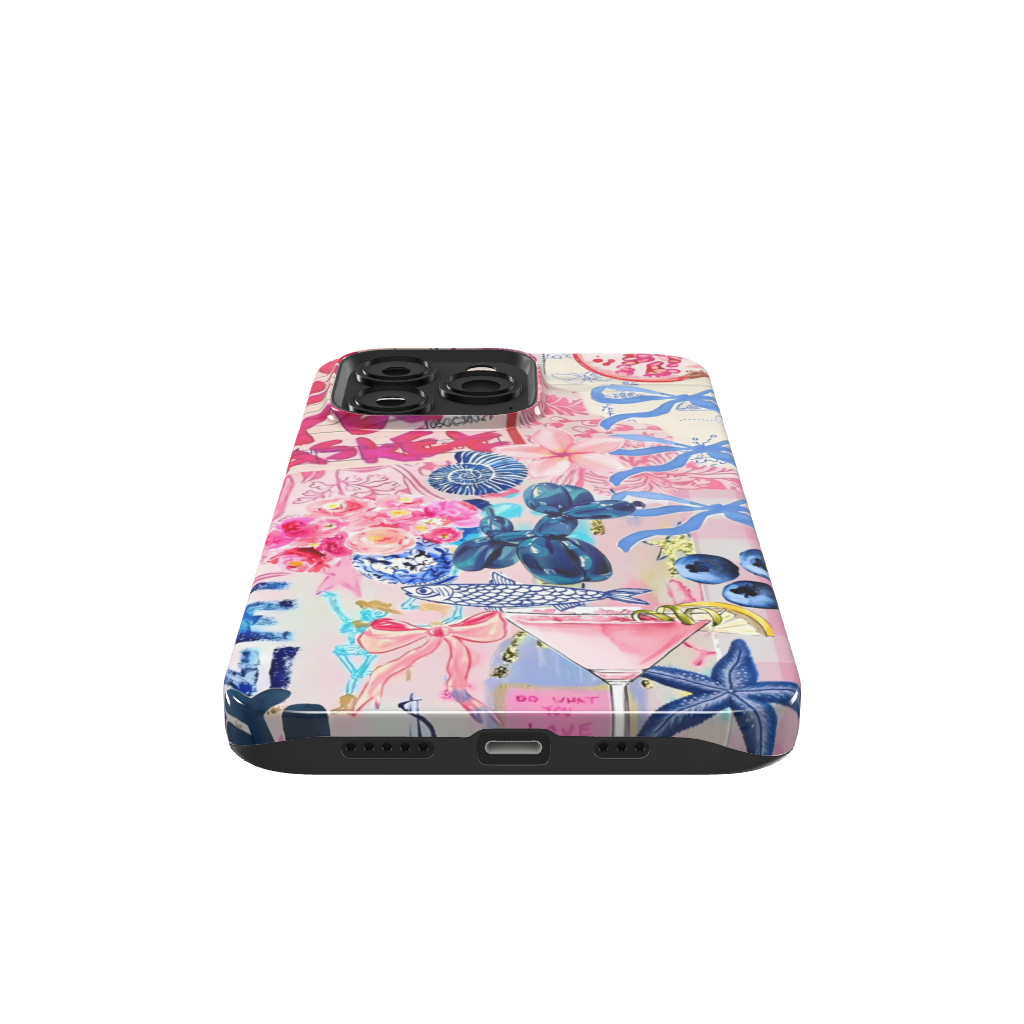 Preppy Aesthetic Collage Phone Case