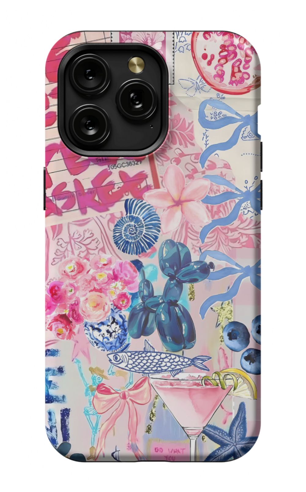 Preppy Aesthetic Collage Phone Case