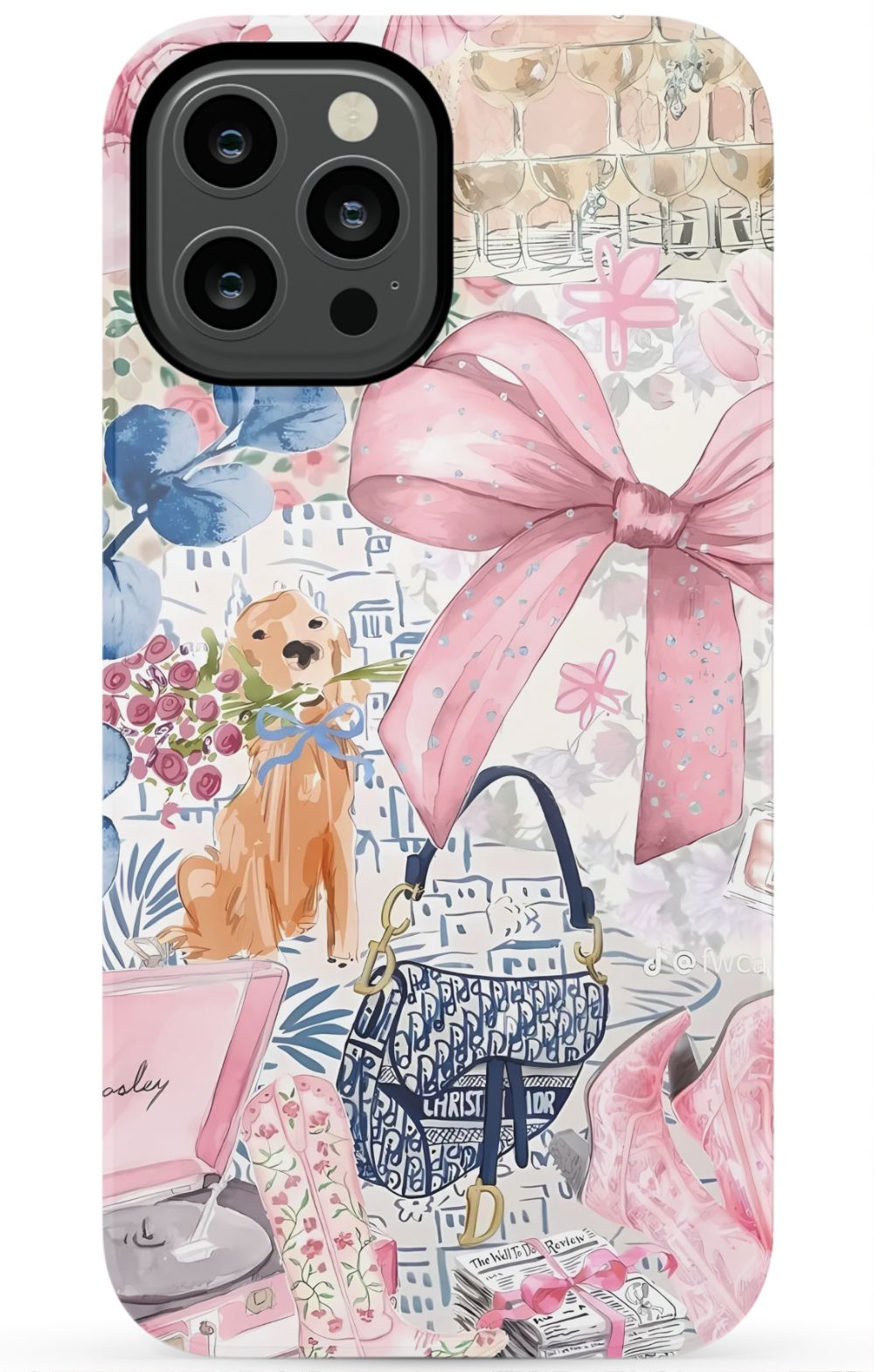 Coquette Collage Phone Case