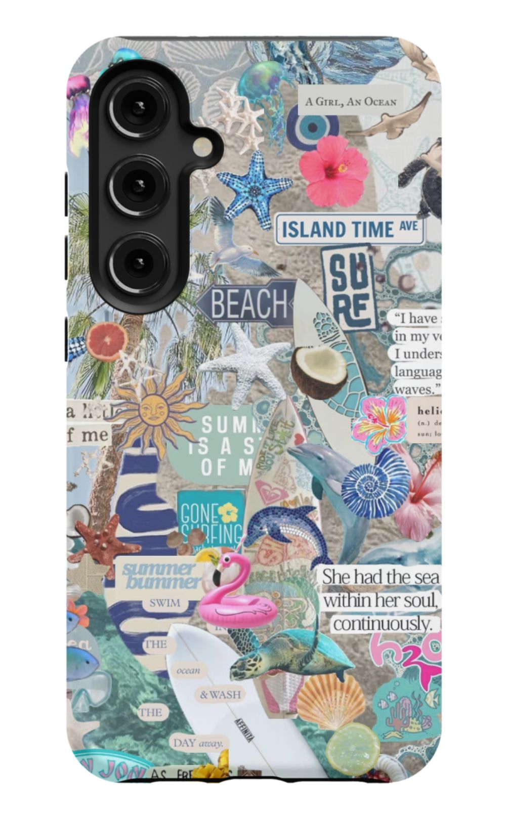 Summer Collage Phone Case