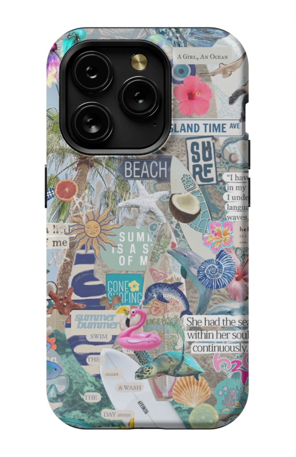 Summer Collage Phone Case