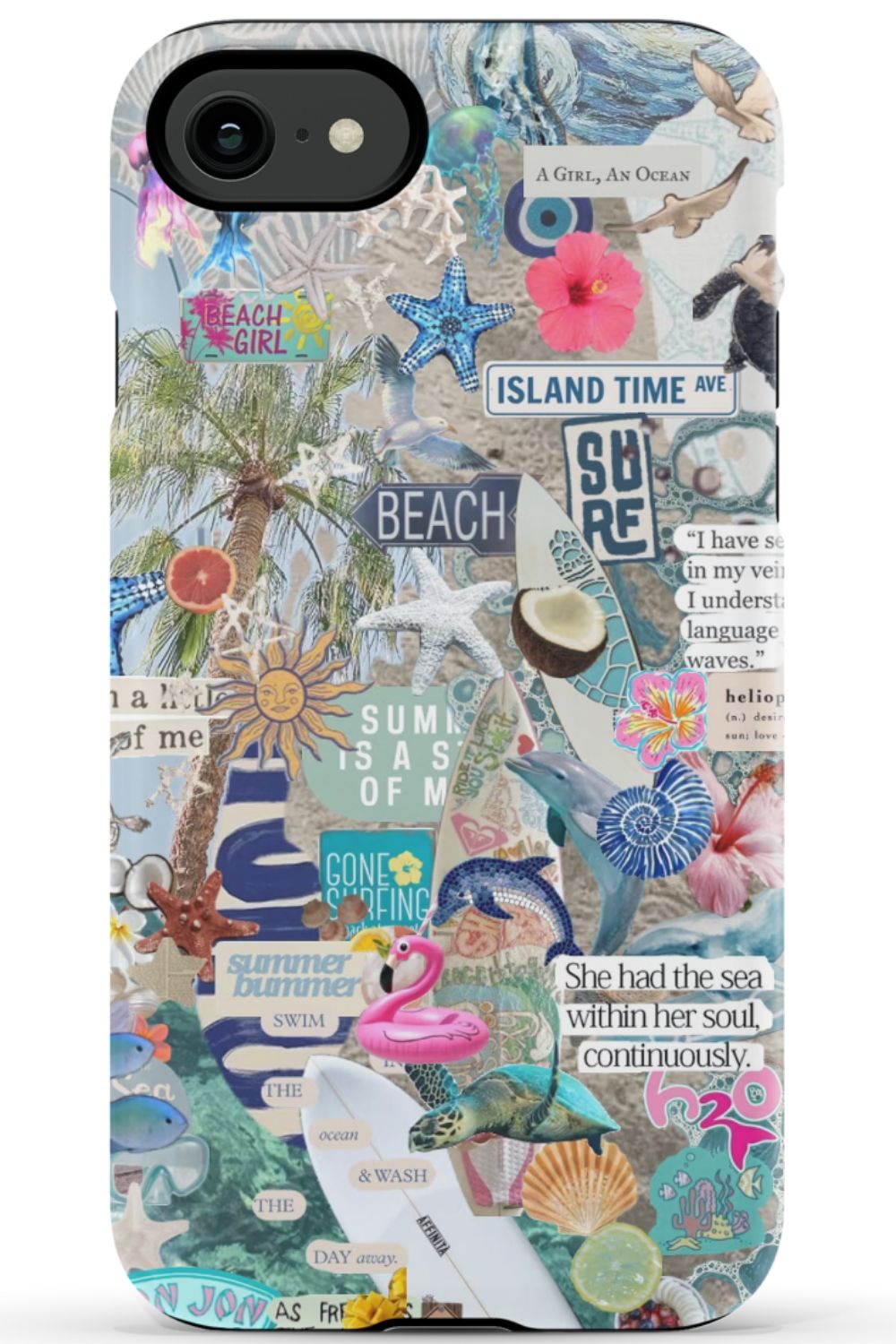 Summer Collage Phone Case