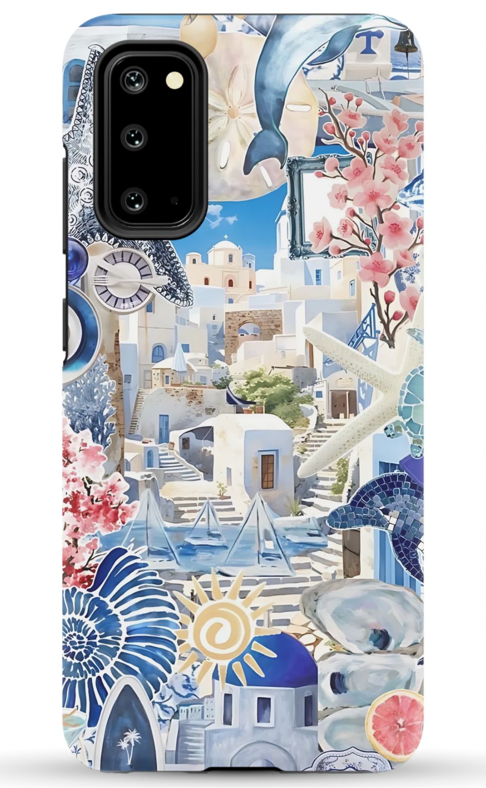 Greece Summer Collage Phone Case