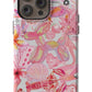 Pink Preppy Collage Phone Case