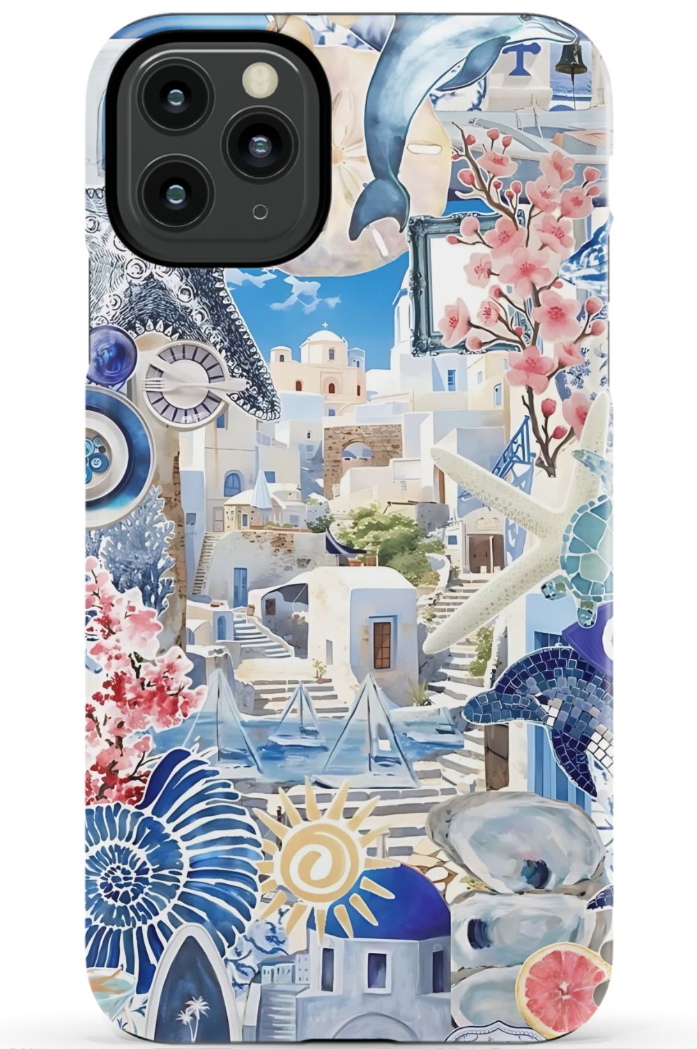 Greece Summer Collage Phone Case