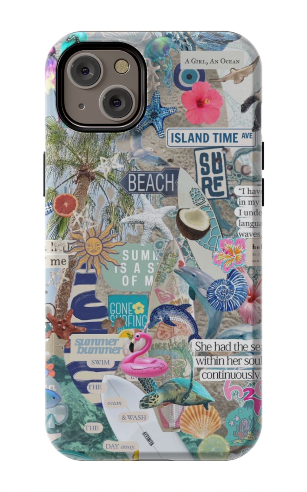 Summer Collage Phone Case