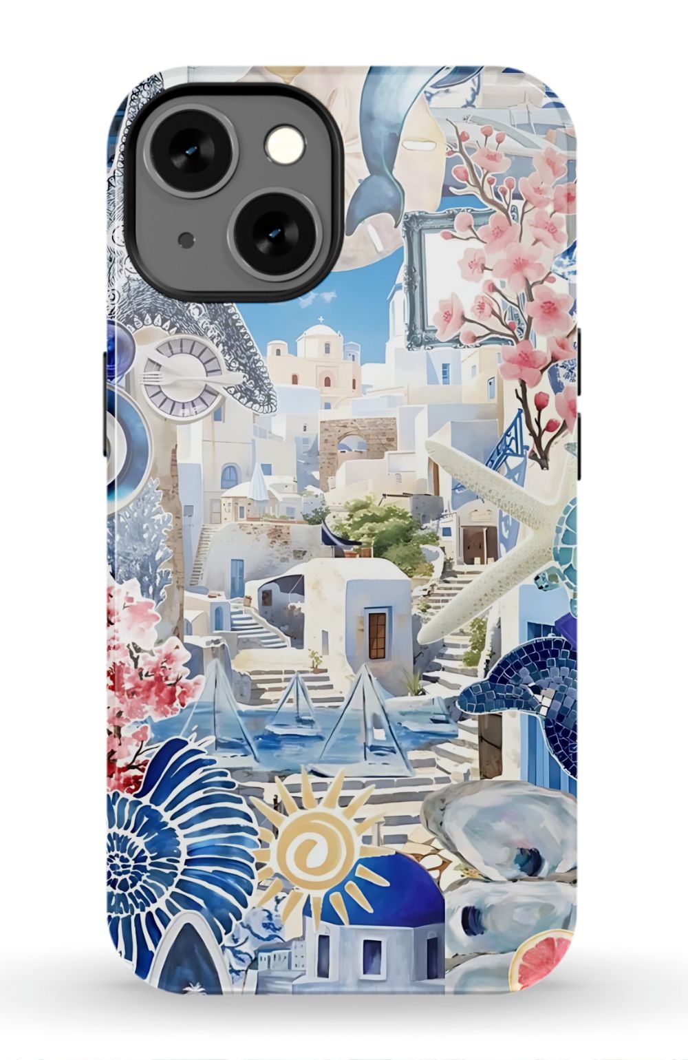 Greece Summer Collage Phone Case