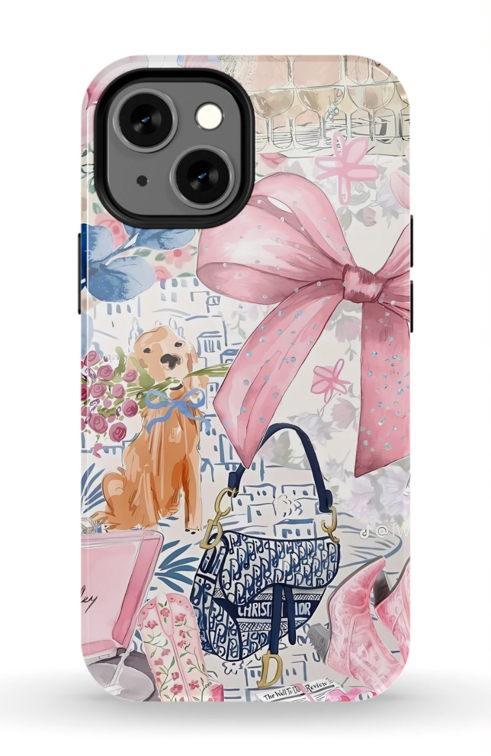 Coquette Collage Phone Case