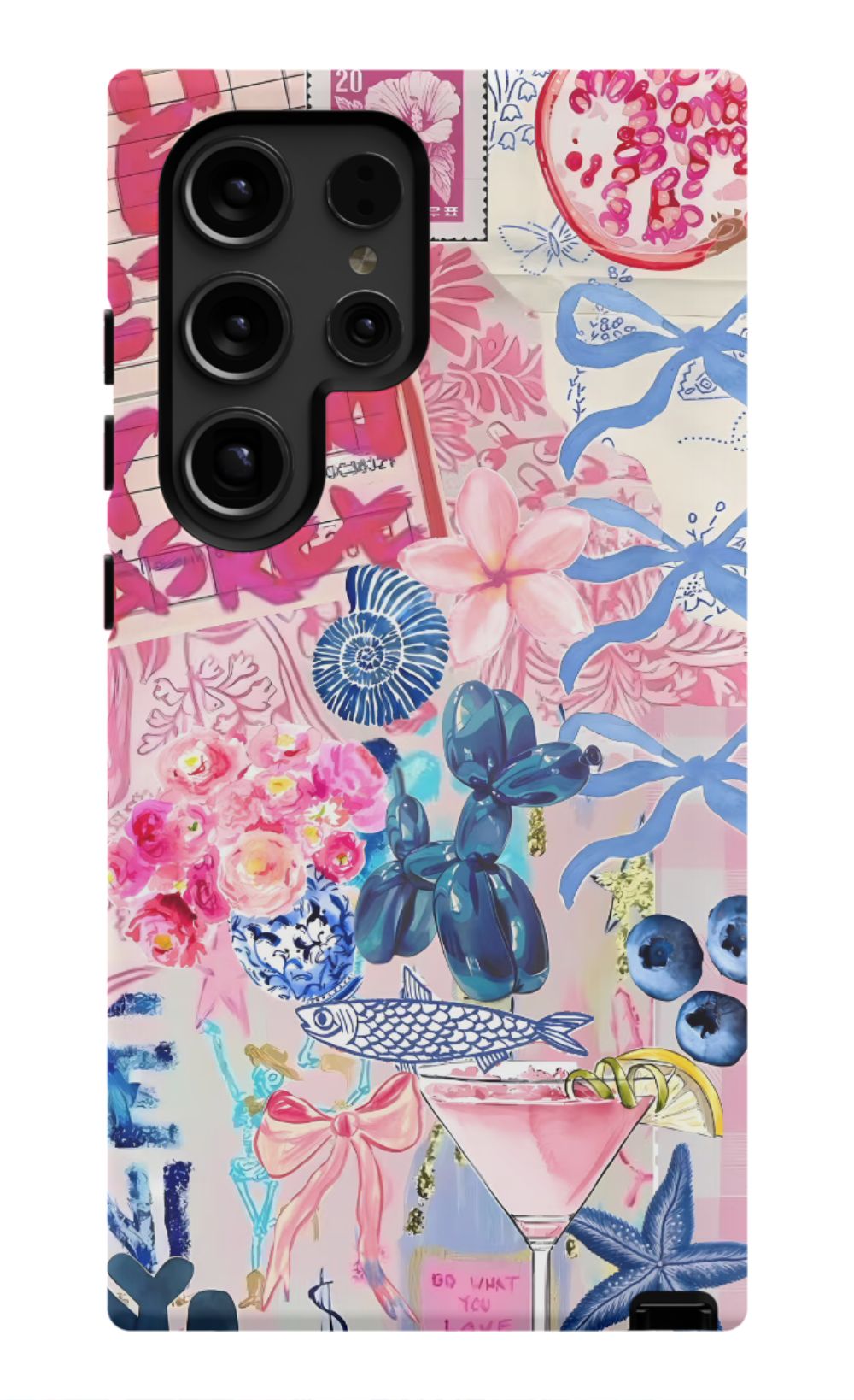 Preppy Aesthetic Collage Phone Case