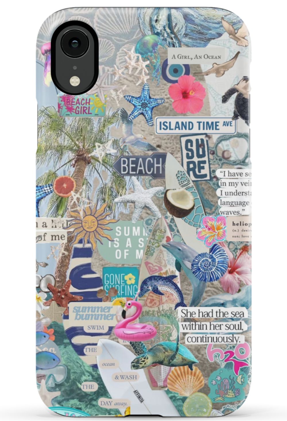 Summer Collage Phone Case