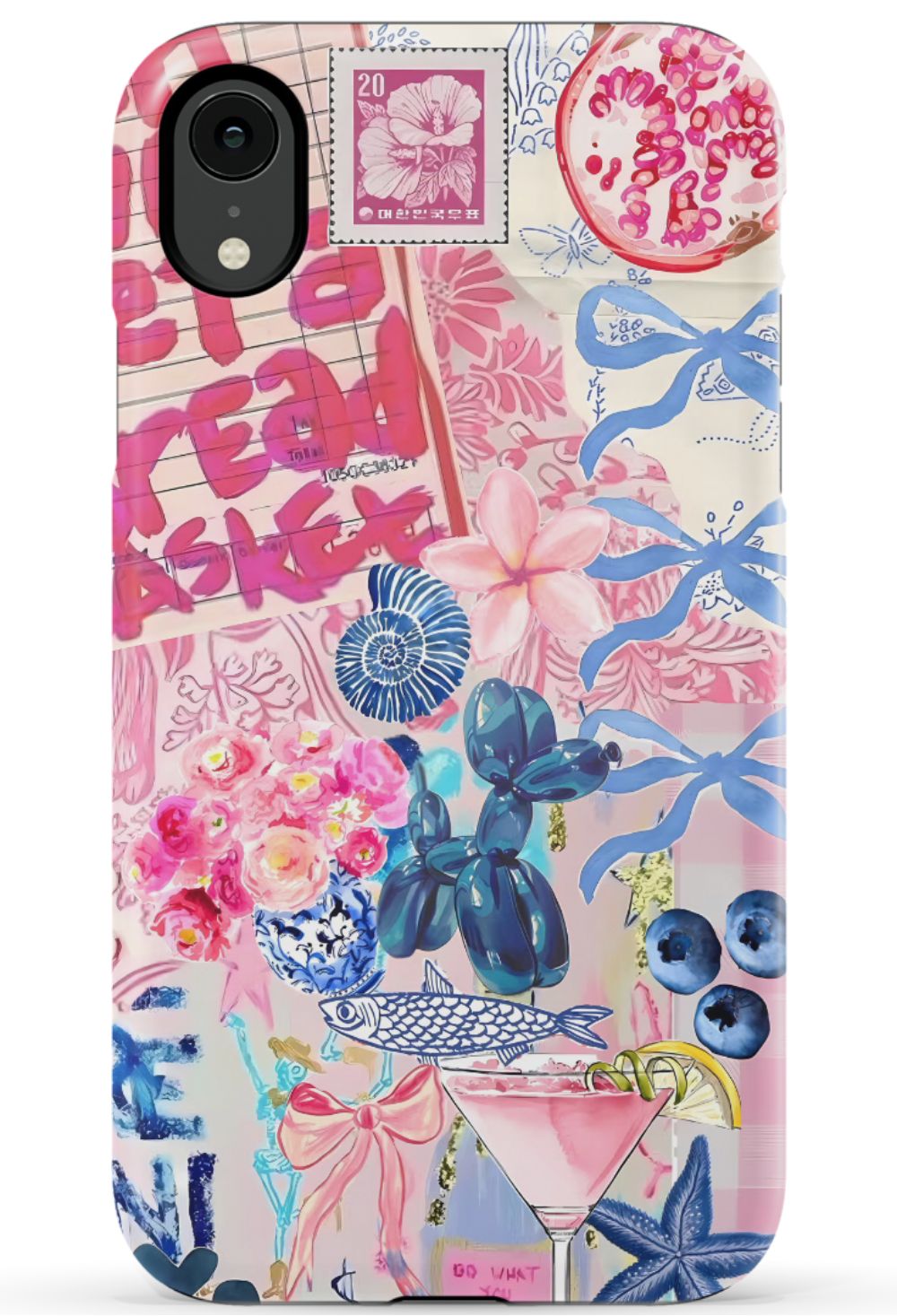 Preppy Aesthetic Collage Phone Case