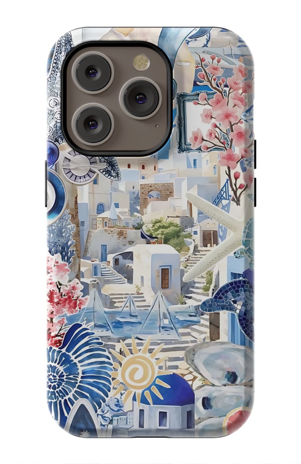 Greece Summer Collage Phone Case