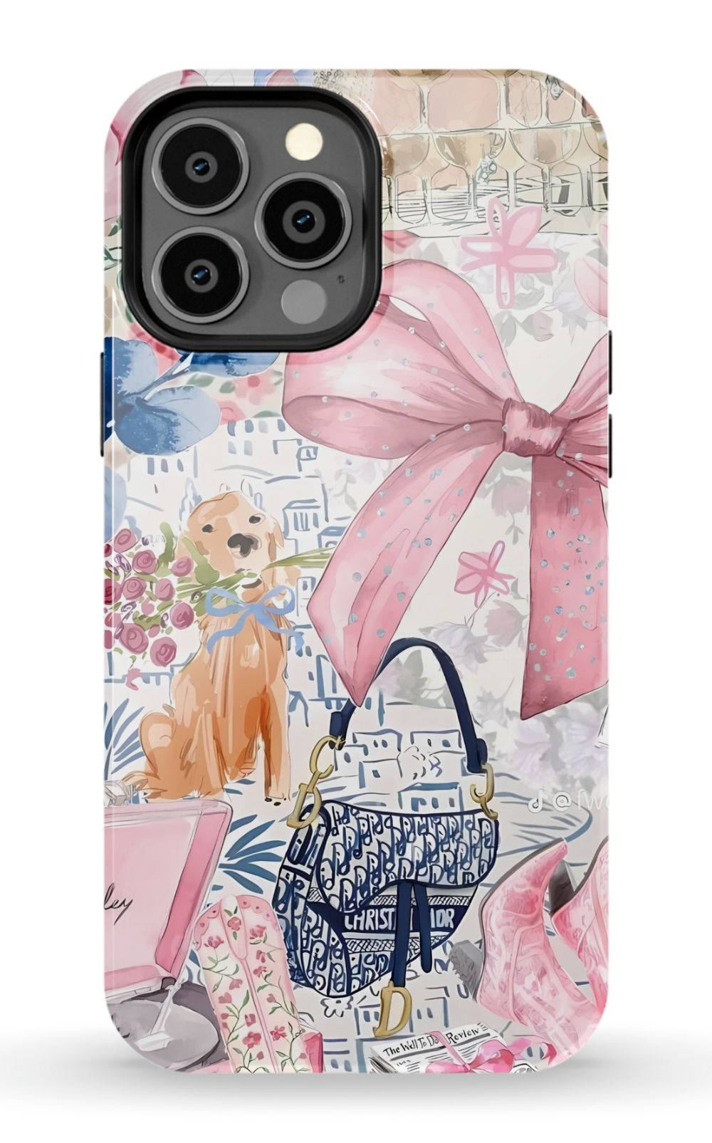 Coquette Collage Phone Case