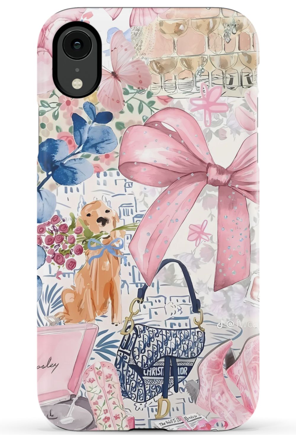 Coquette Collage Phone Case