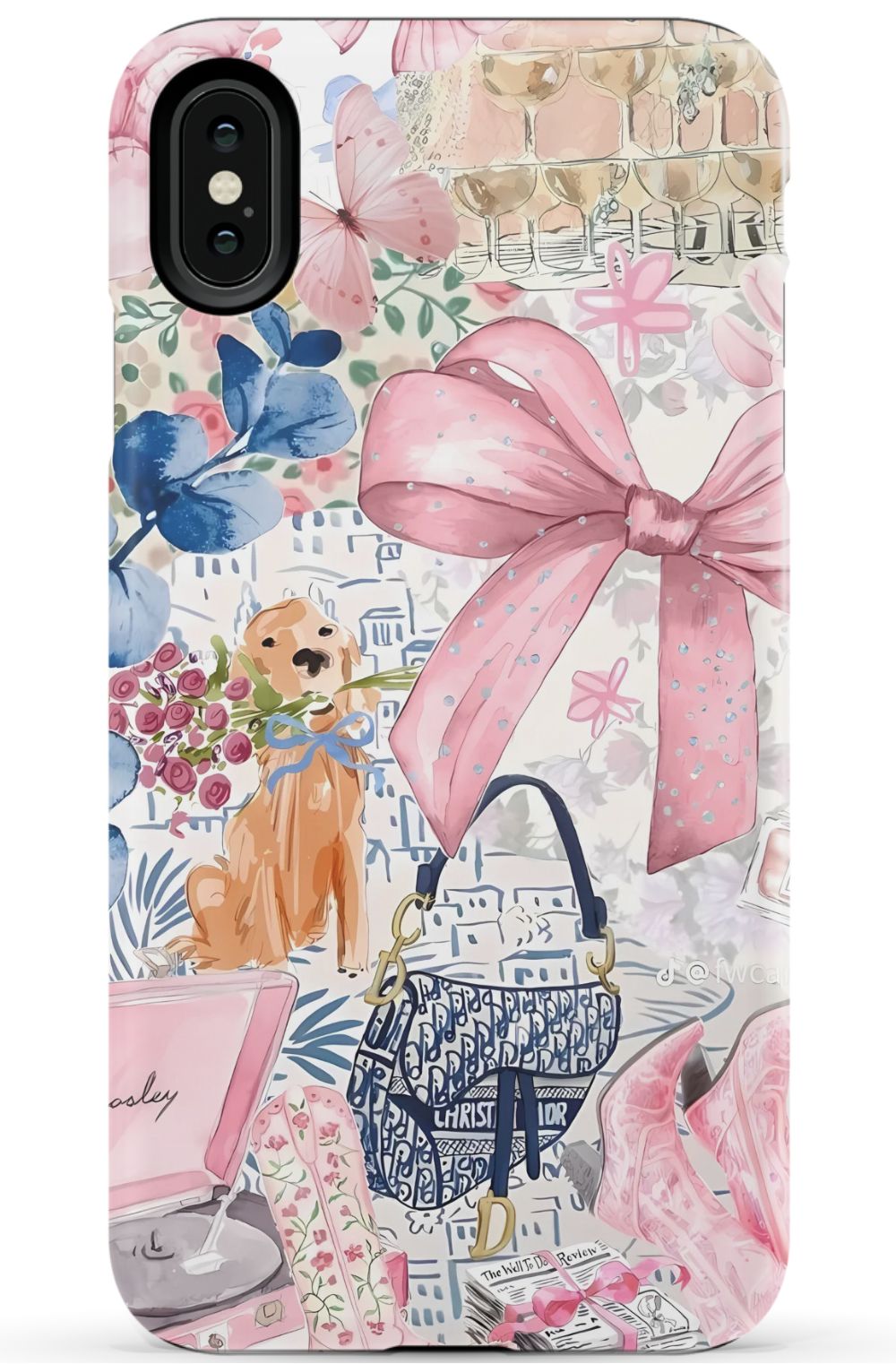 Coquette Collage Phone Case