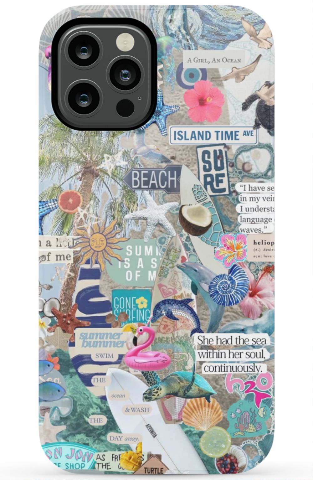 Summer Collage Phone Case