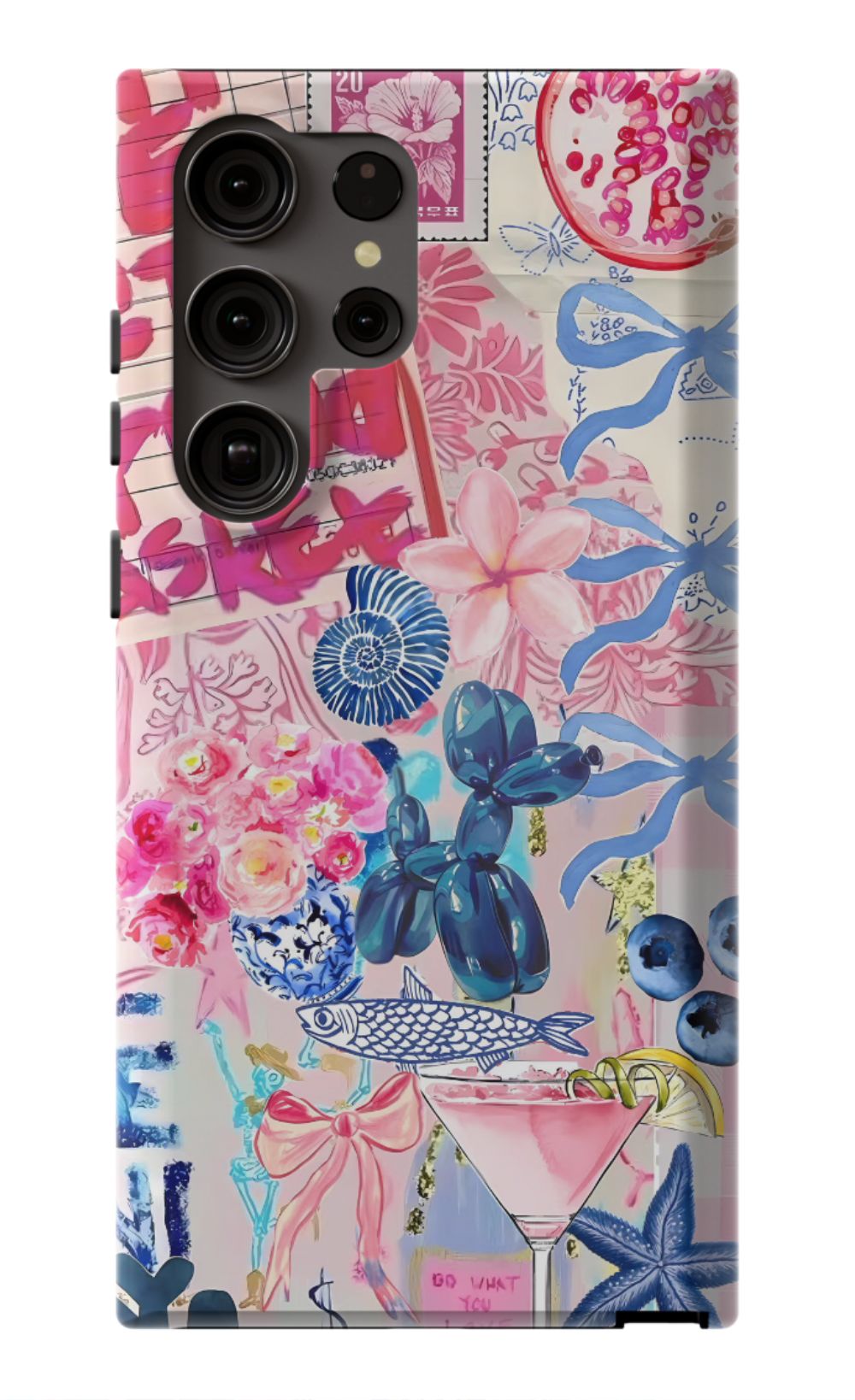 Preppy Aesthetic Collage Phone Case