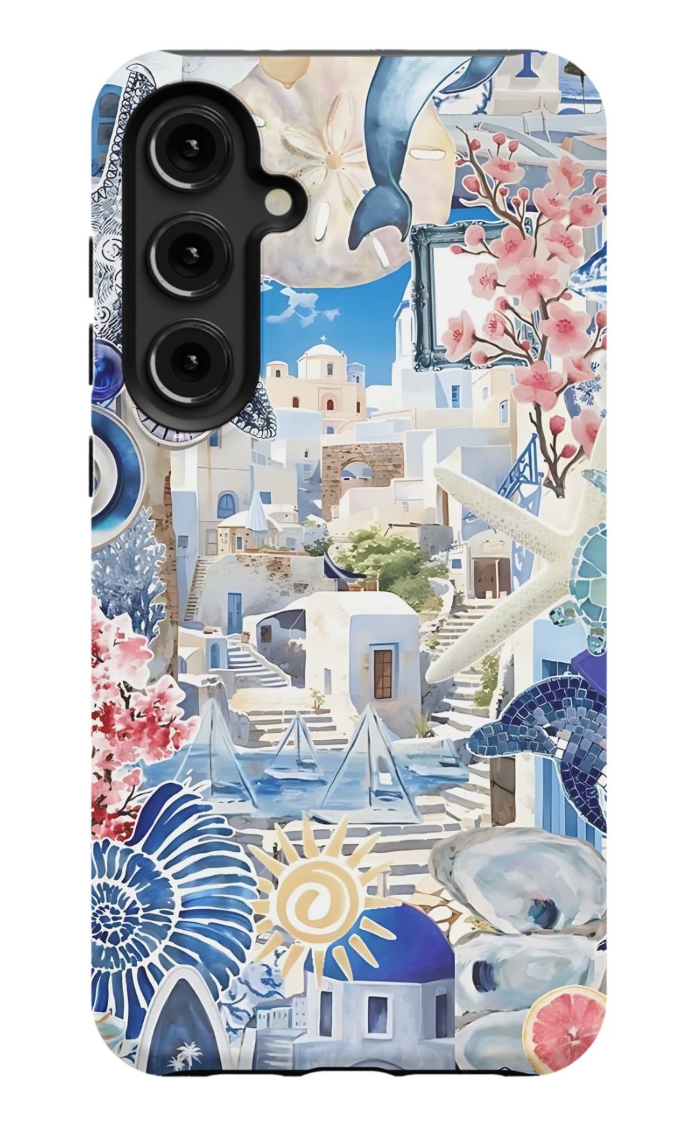 Greece Summer Collage Phone Case