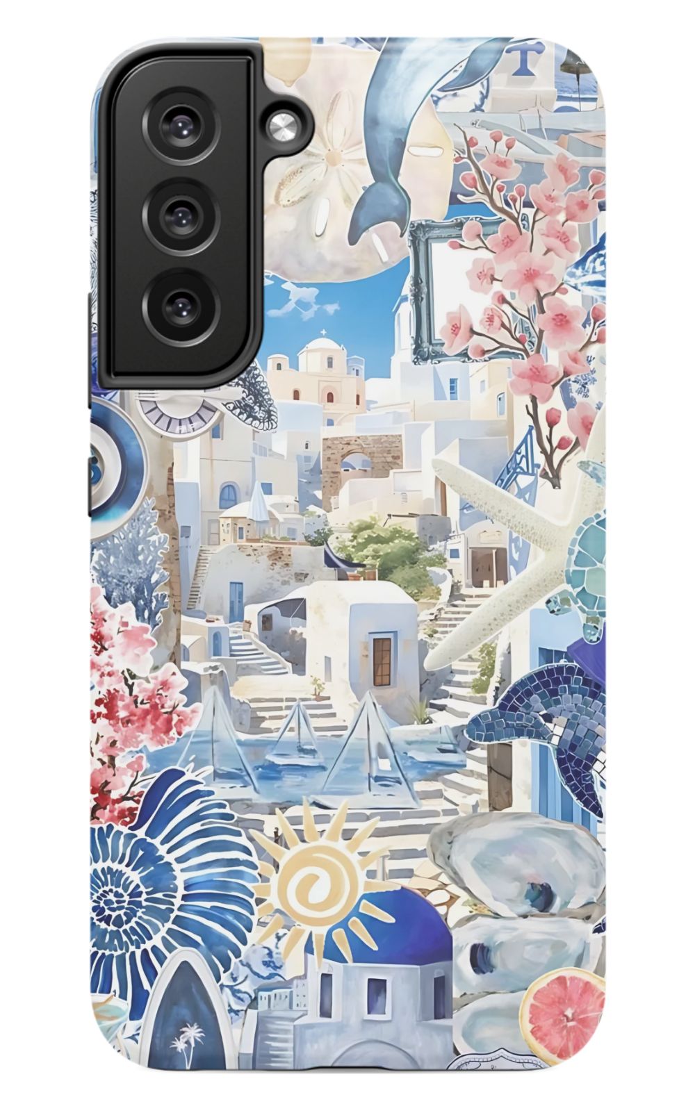 Greece Summer Collage Phone Case