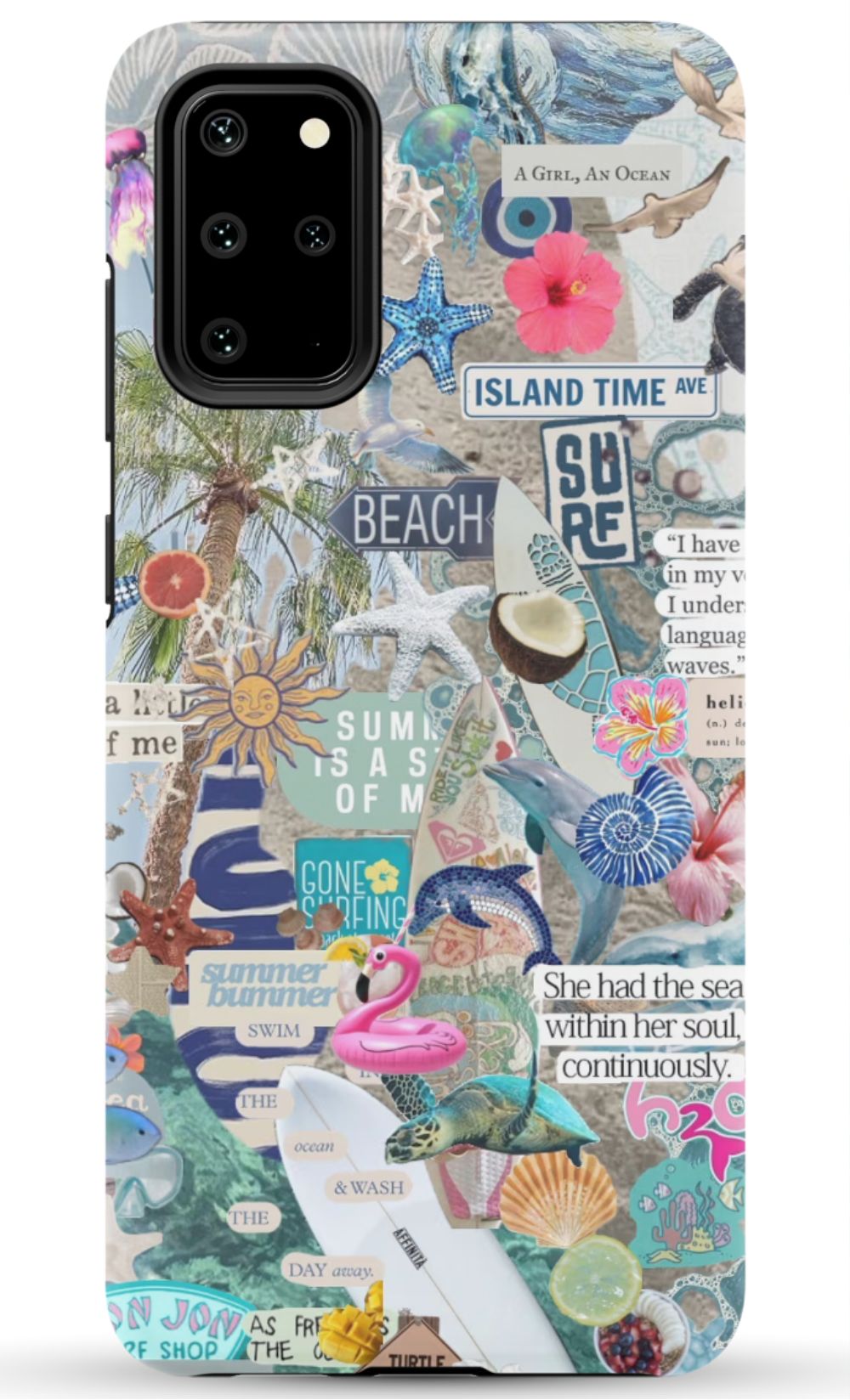 Summer Collage Phone Case