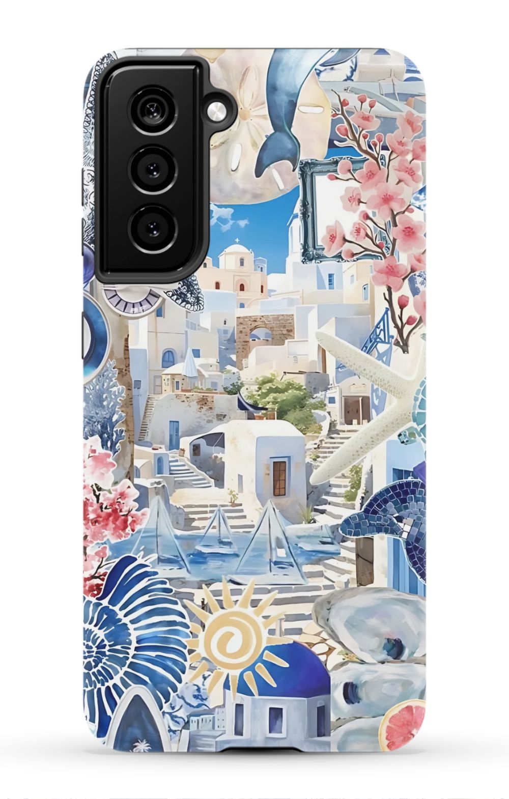 Greece Summer Collage Phone Case