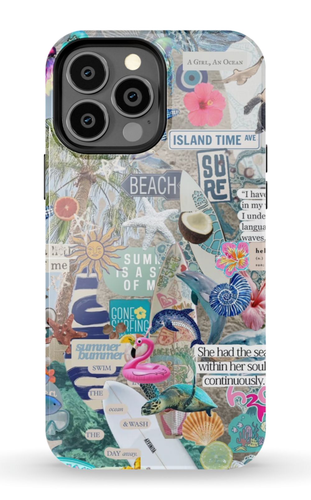 Summer Collage Phone Case