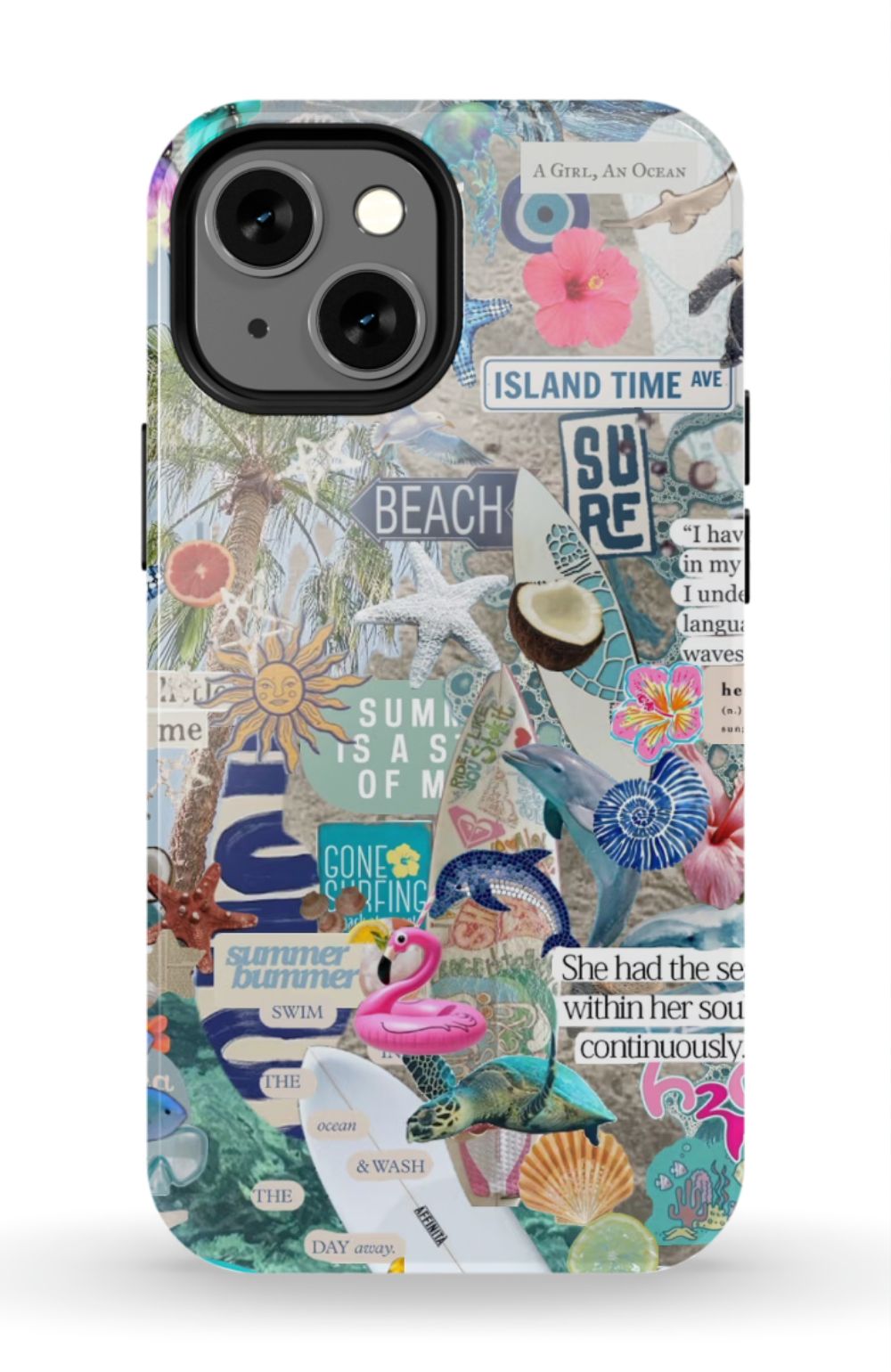 Summer Collage Phone Case