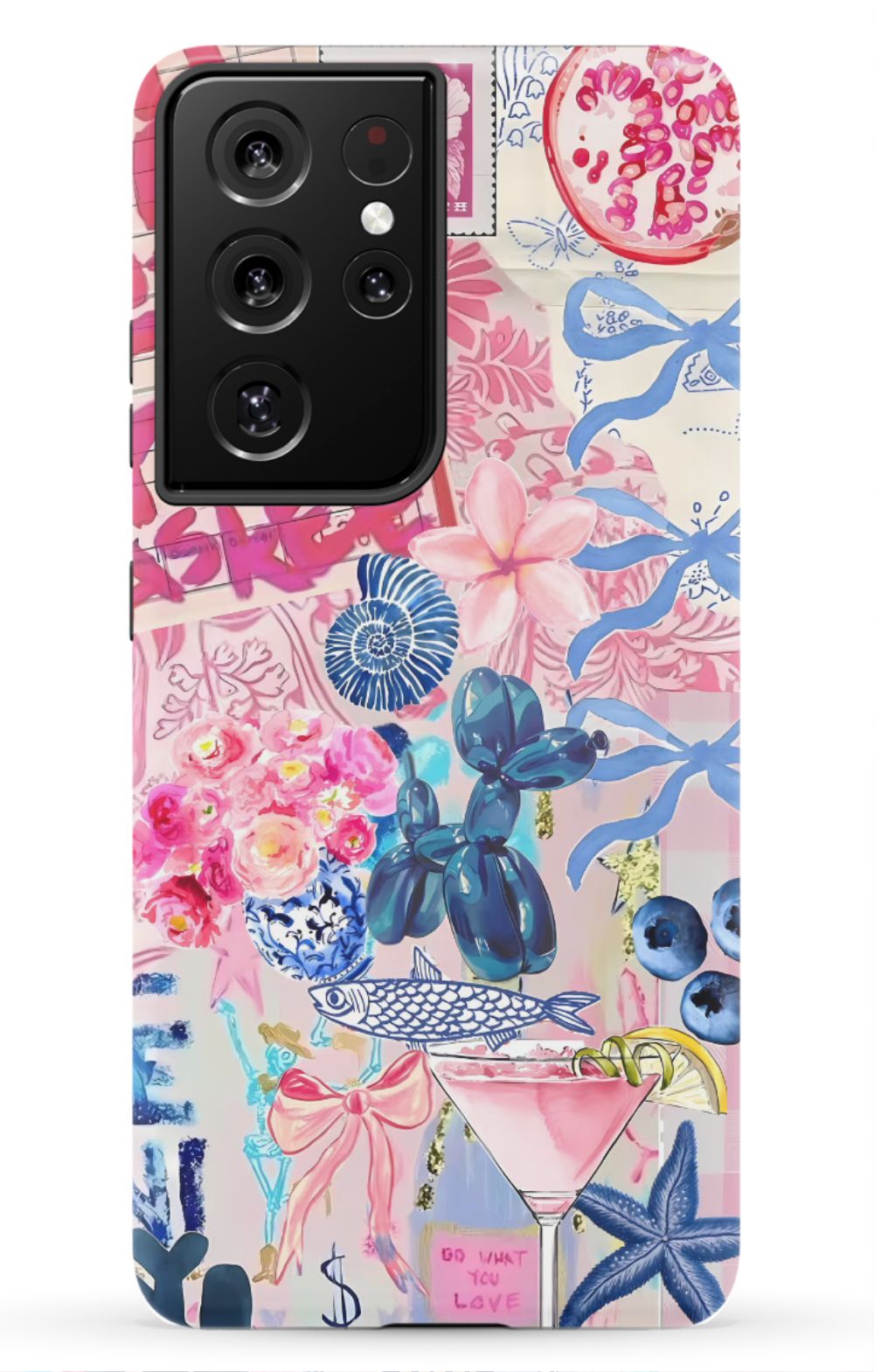 Preppy Aesthetic Collage Phone Case