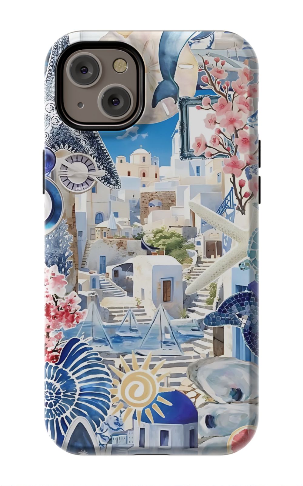 Greece Summer Collage Phone Case