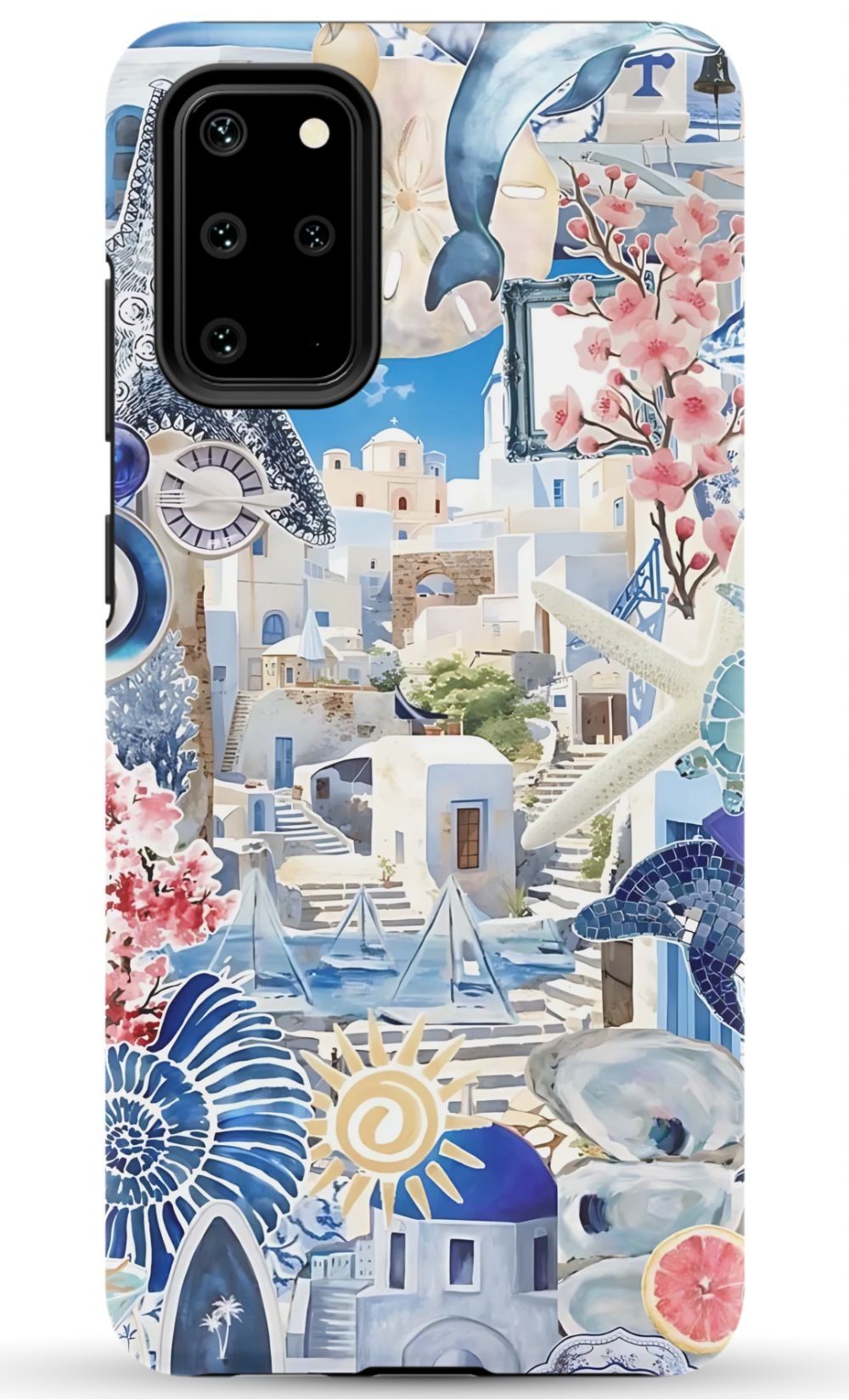 Greece Summer Collage Phone Case