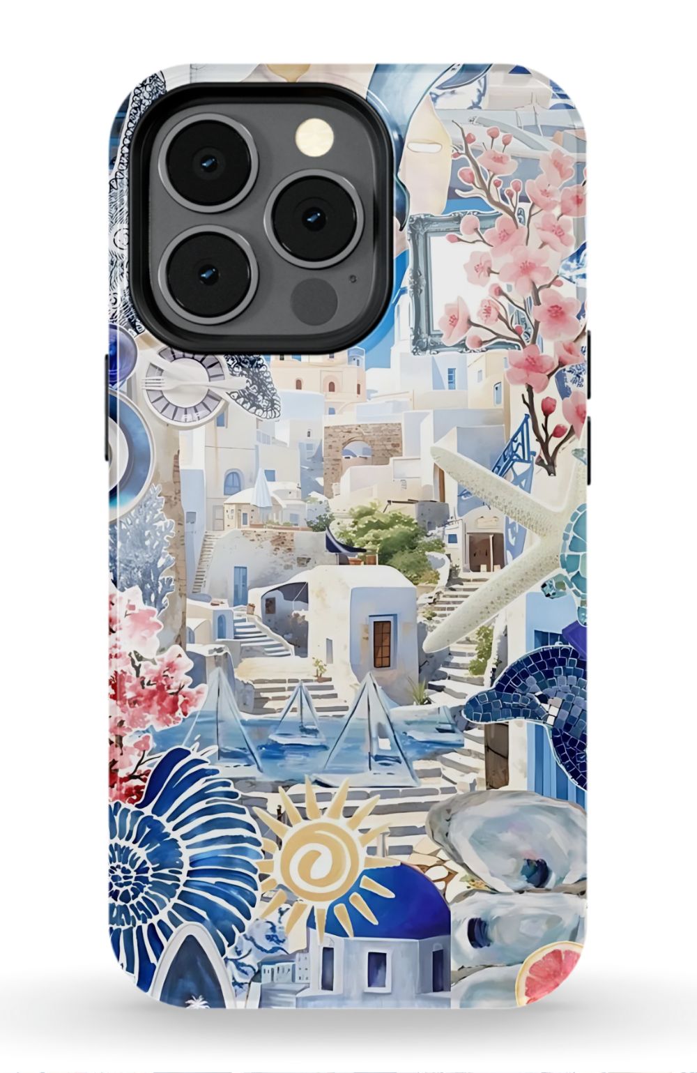 Greece Summer Collage Phone Case