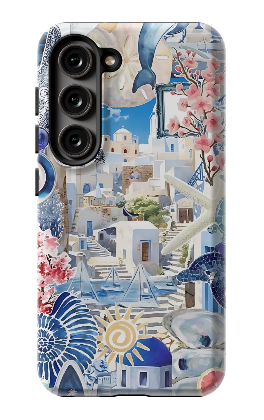 Greece Summer Collage Phone Case