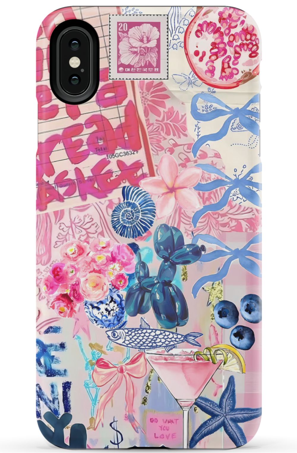 Preppy Aesthetic Collage Phone Case