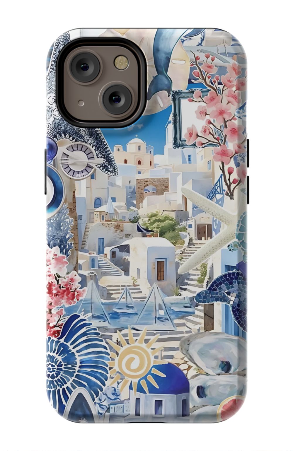 Greece Summer Collage Phone Case