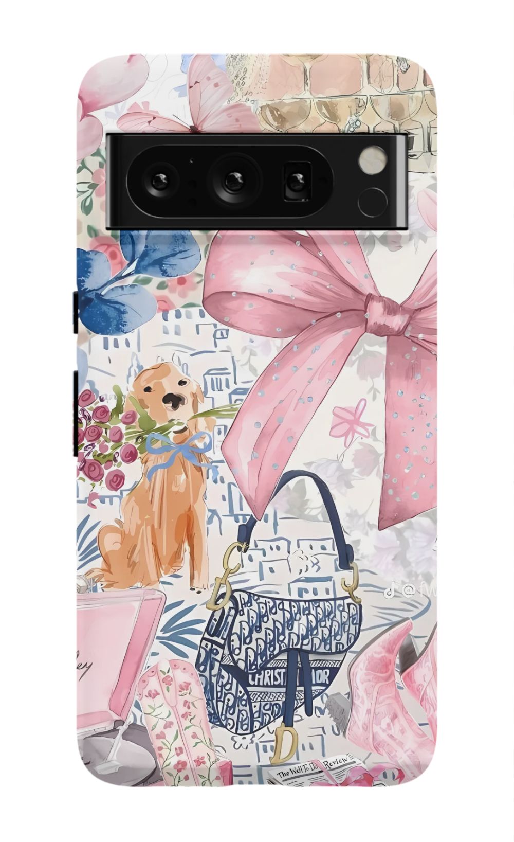 Coquette Collage Phone Case