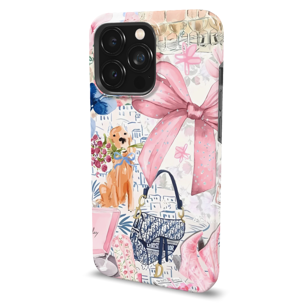 Coquette Collage Phone Case